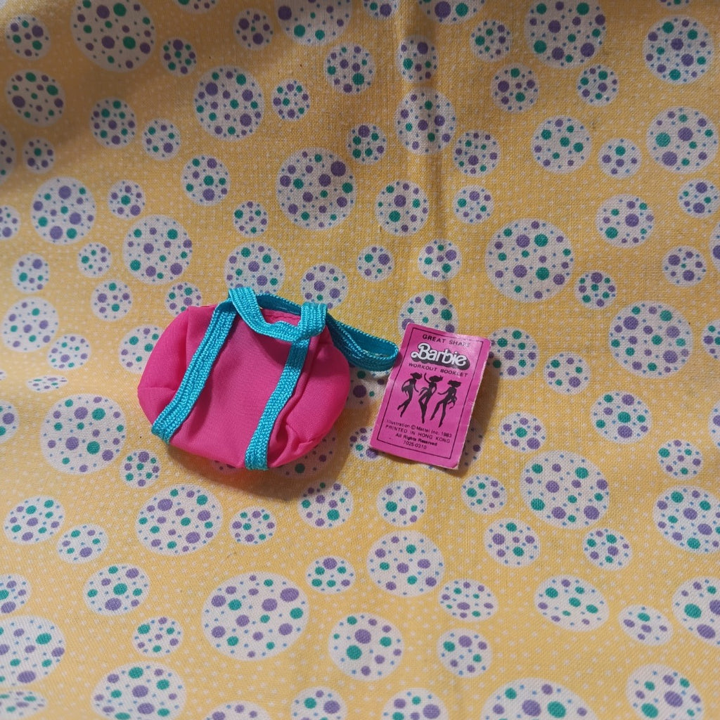 Great Shape Barbie's Gym Bag and Exercise Book