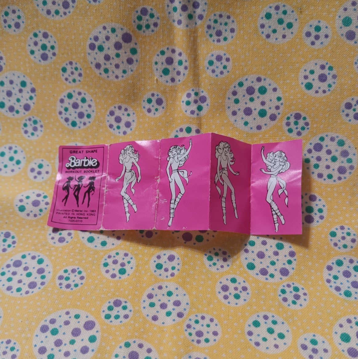 Great Shape Barbie's Gym Bag and Exercise Book