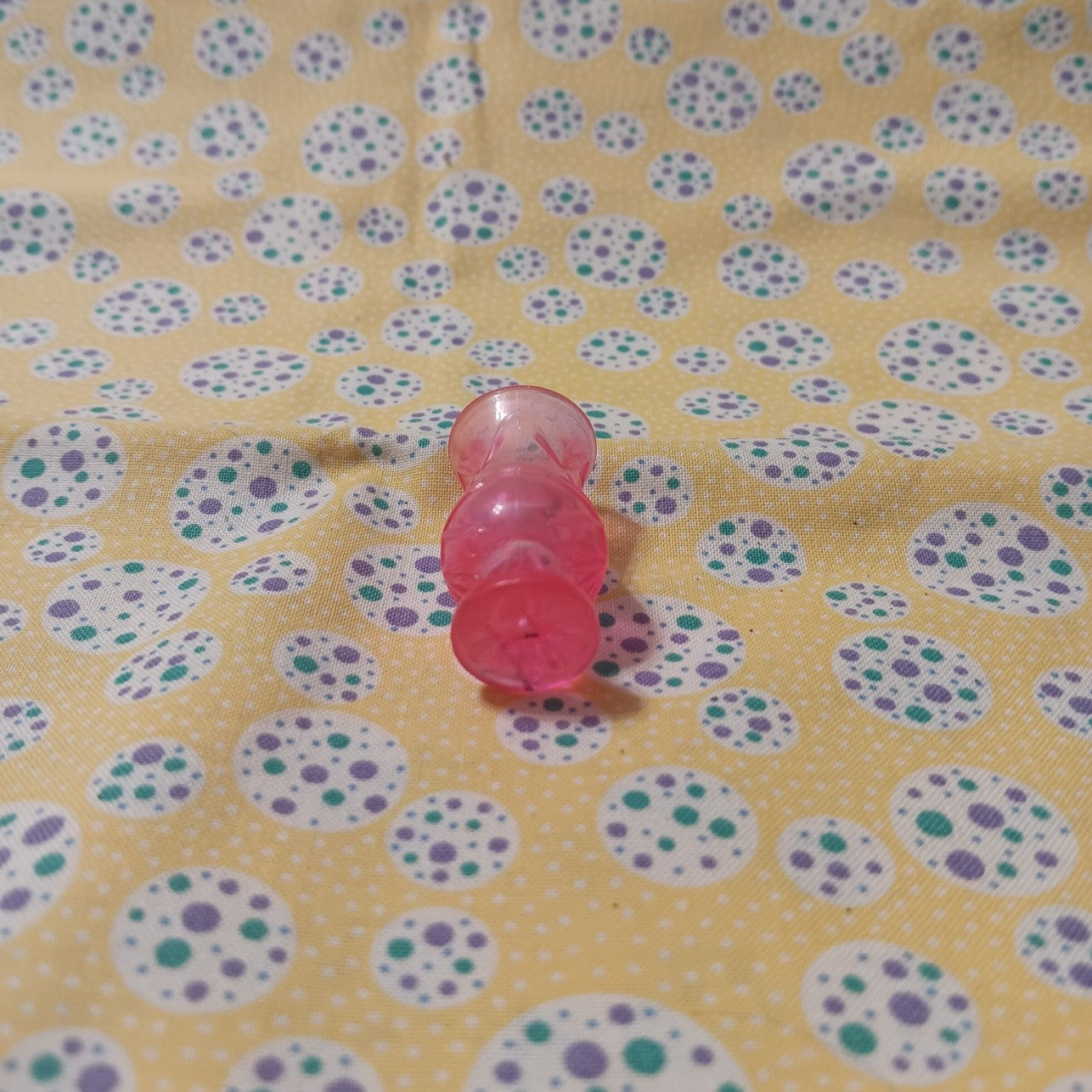 Superstar Barbie Hot Pink Translucent Vase
