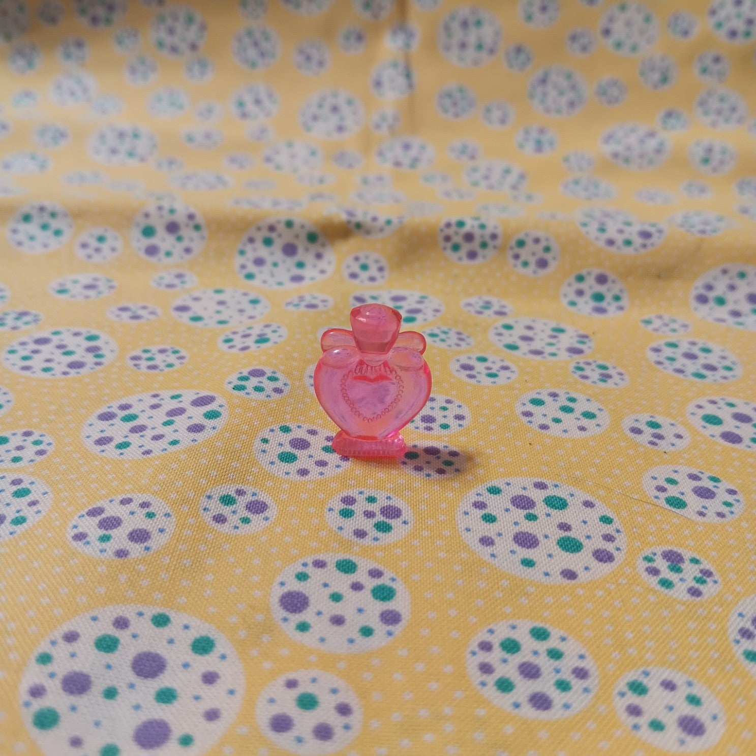 Superstar Barbie Neon Pink Translucent Perfume Bottle