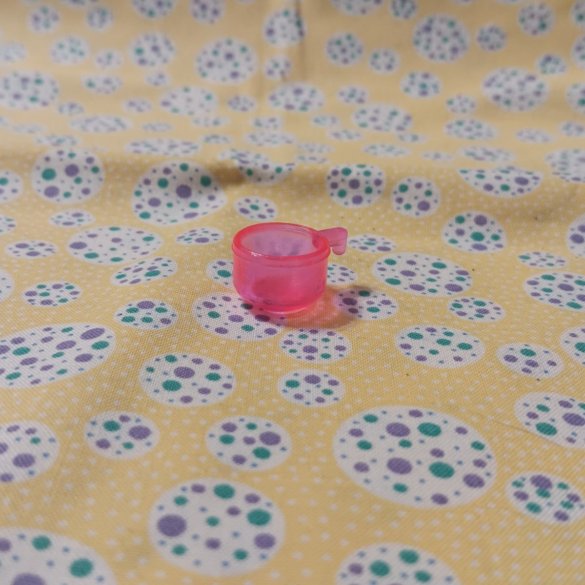 Superstar Era Barbie Neon Pink Translucent Teacup