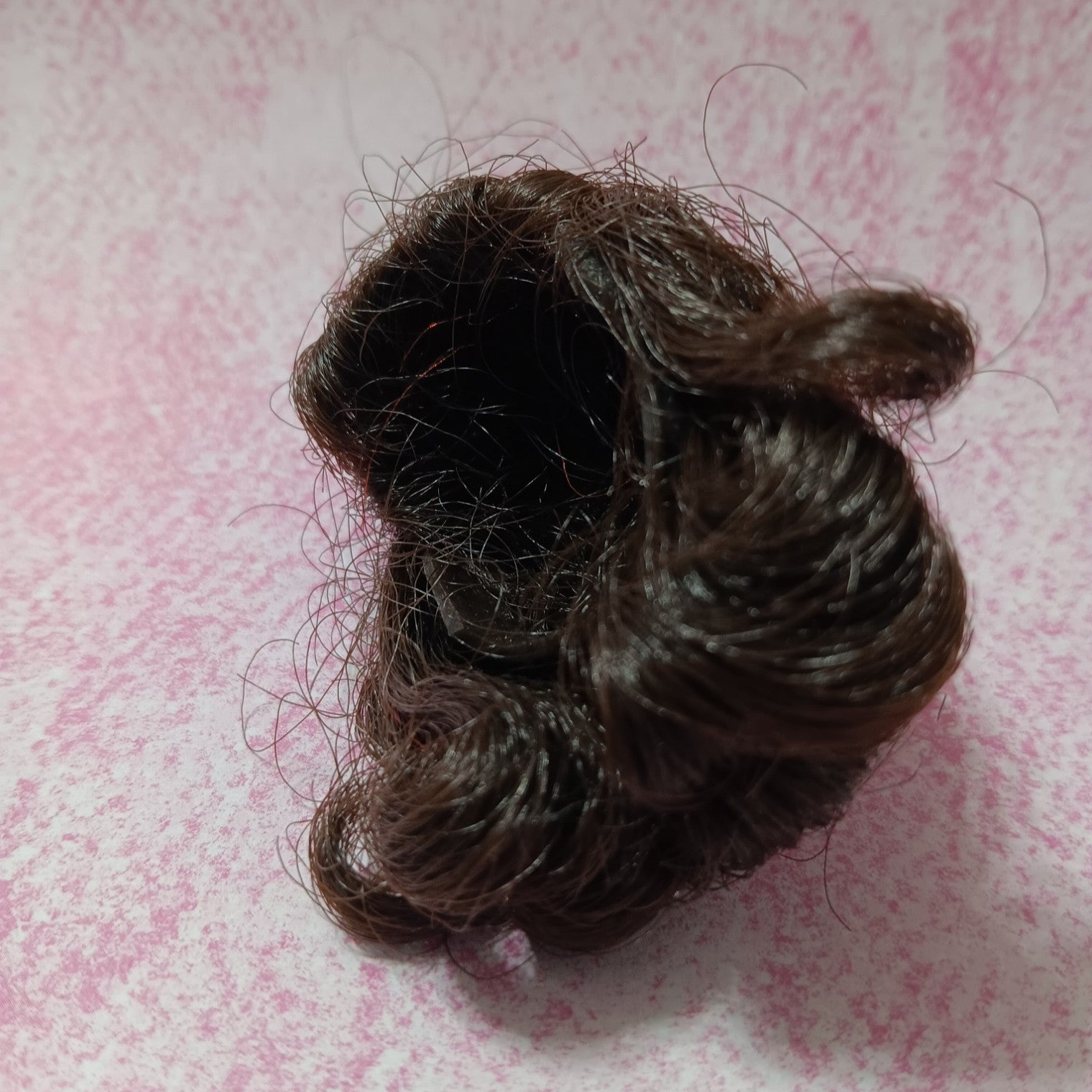 Vintage 1963 Fashion Queen Barbie Dark Brown Pageboy Wig HTF