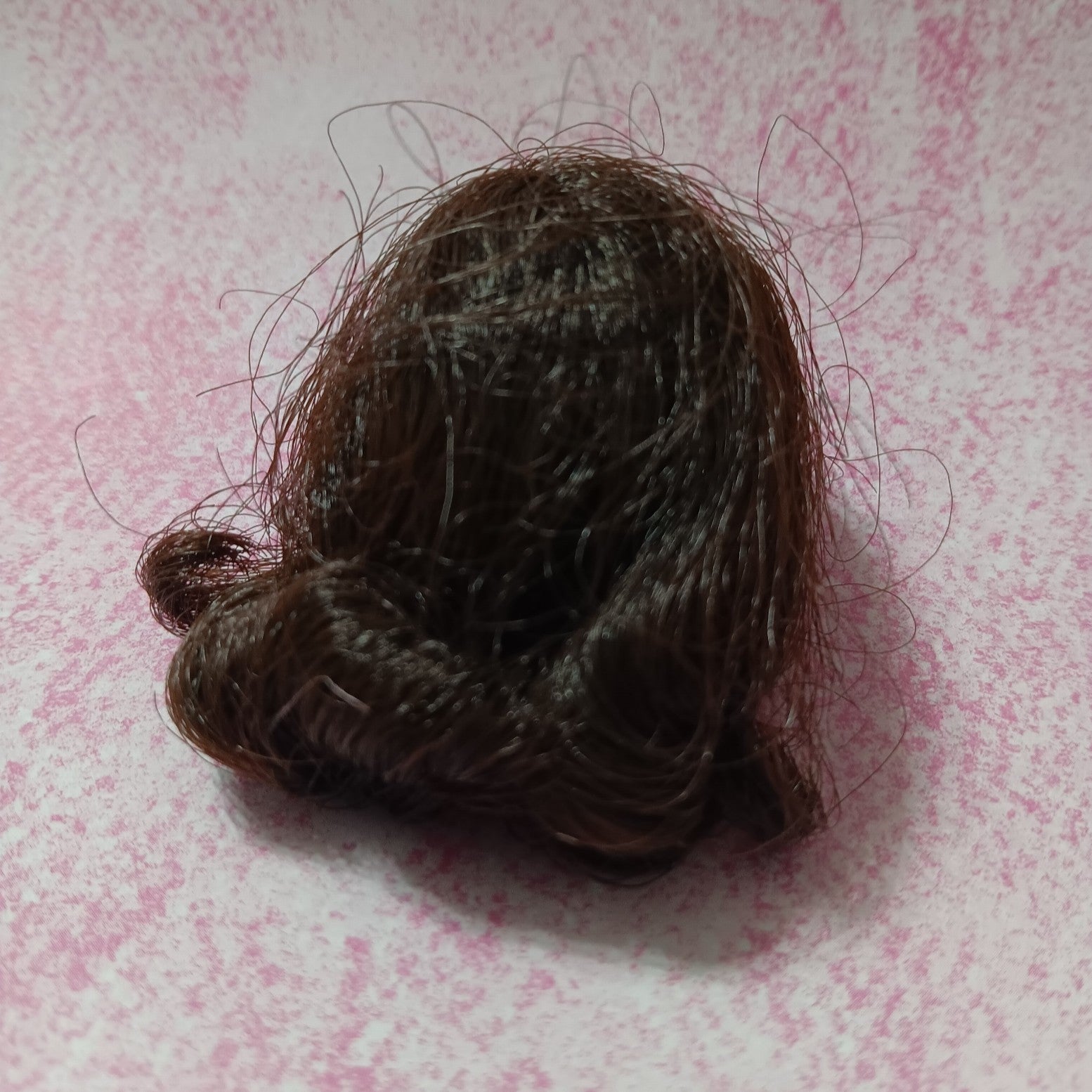 Vintage 1963 Fashion Queen Barbie Dark Brown Pageboy Wig HTF