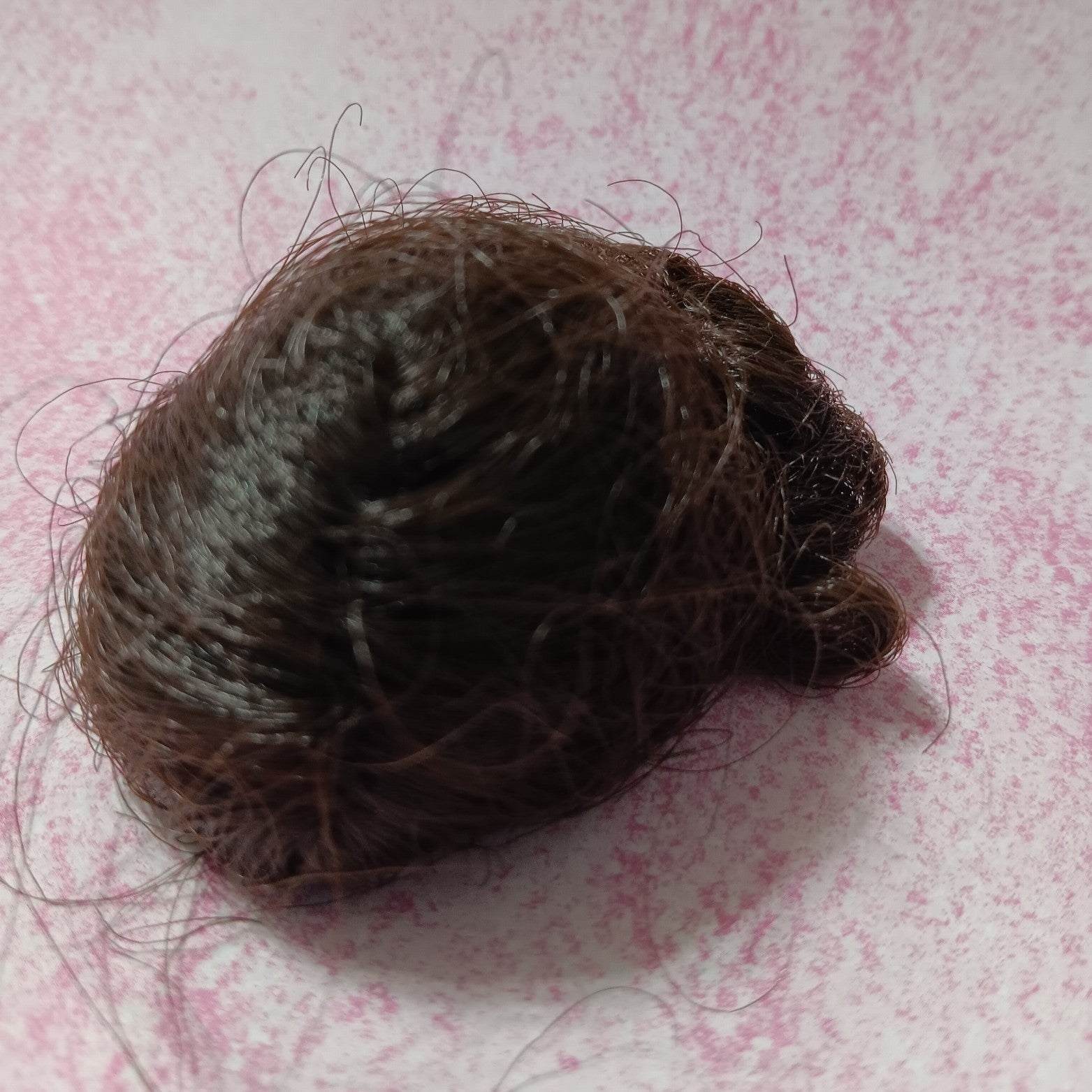 Vintage 1963 Fashion Queen Barbie Dark Brown Pageboy Wig HTF
