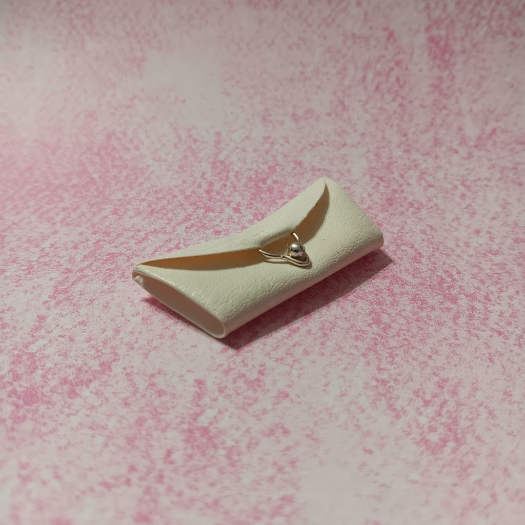 Vintage Barbie White Clutch from Let's Dance #978 c. 1960
