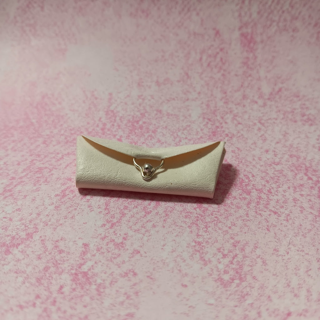 Vintage Barbie White Clutch from Let's Dance #978 c. 1960