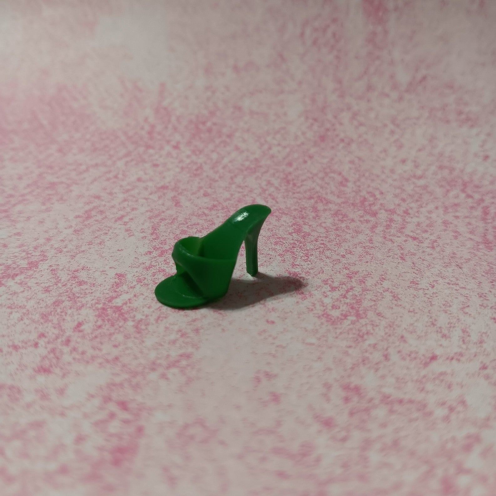 RARE Vintage Barbie Green Open Toe JAPAN Heel from Theater Date