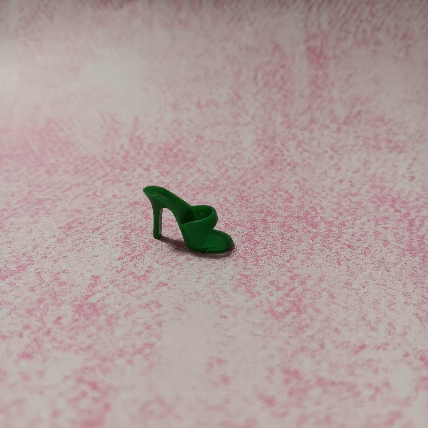 RARE Vintage Barbie Green Open Toe JAPAN Heel from Theater Date
