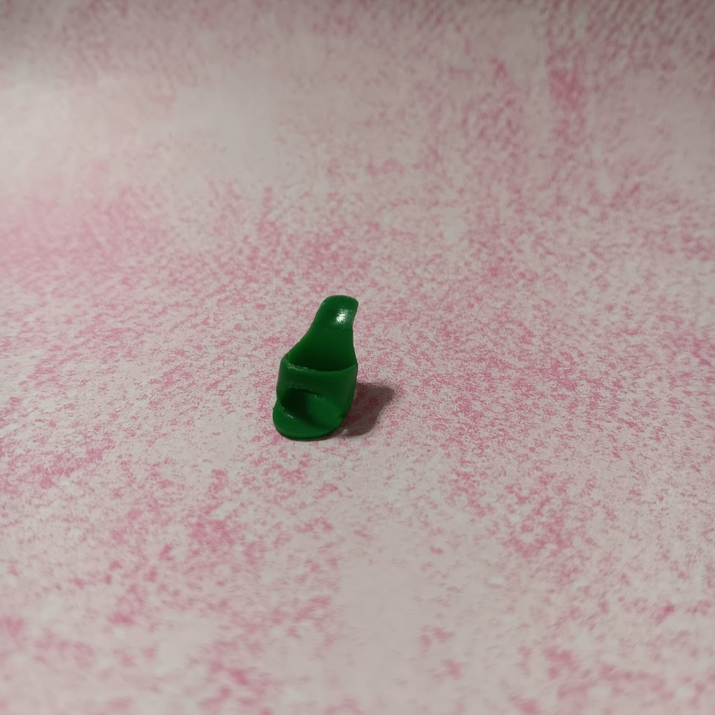 RARE Vintage Barbie Green Open Toe JAPAN Heel from Theater Date