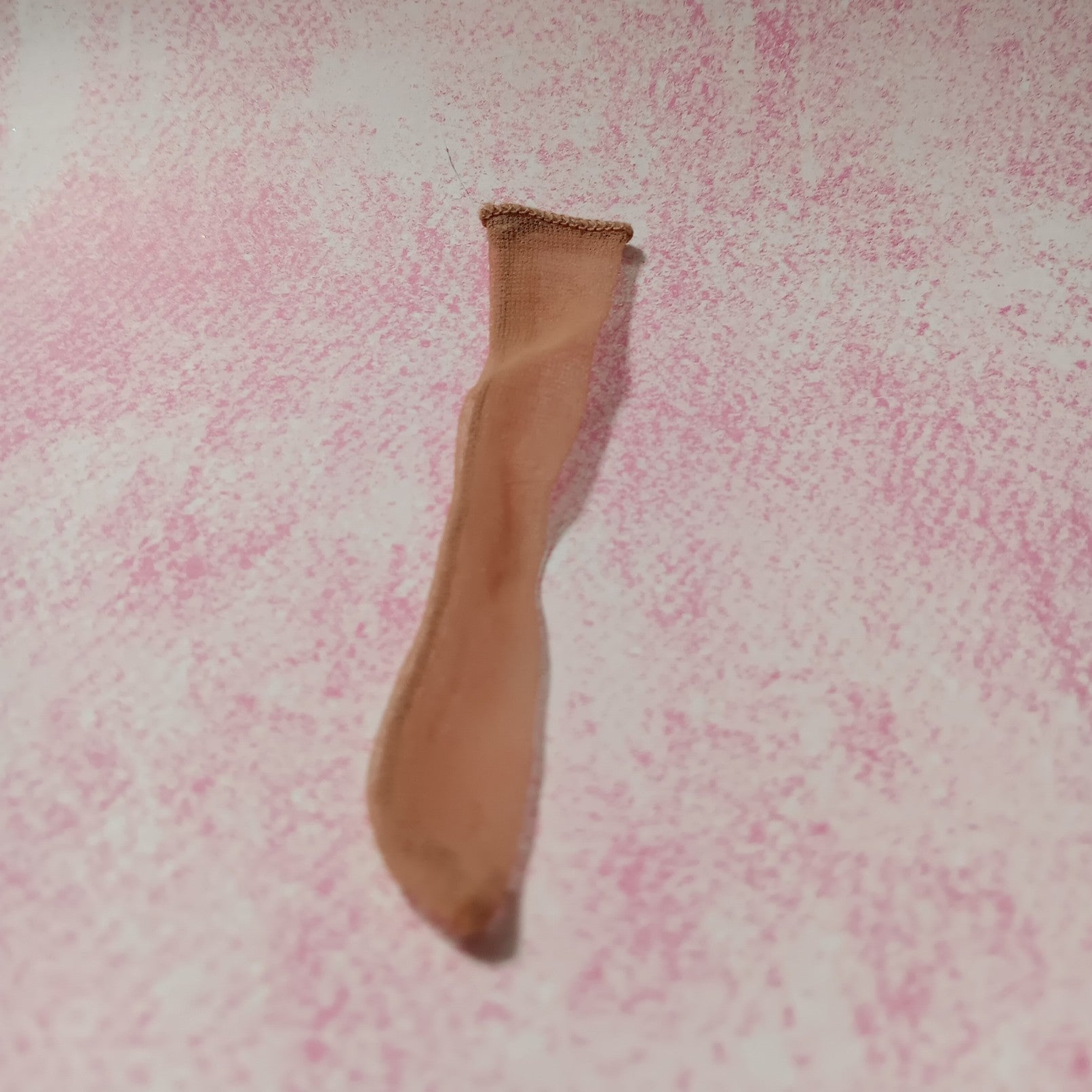 Vintage 1960's Barbie Nude Thigh High Stocking