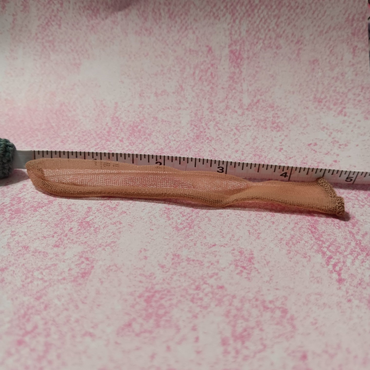 Vintage 1960's Barbie Nude Thigh High Stocking