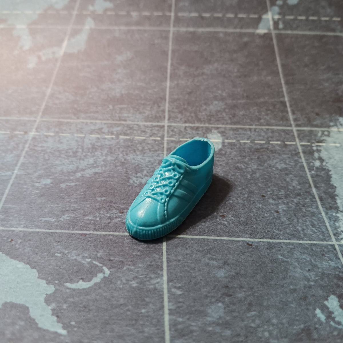Vintage 1970's Ken Turquoise Blue Sneaker