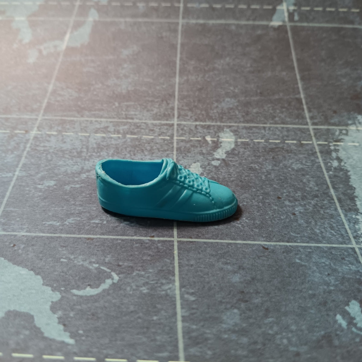 Vintage 1970's Ken Turquoise Blue Sneaker